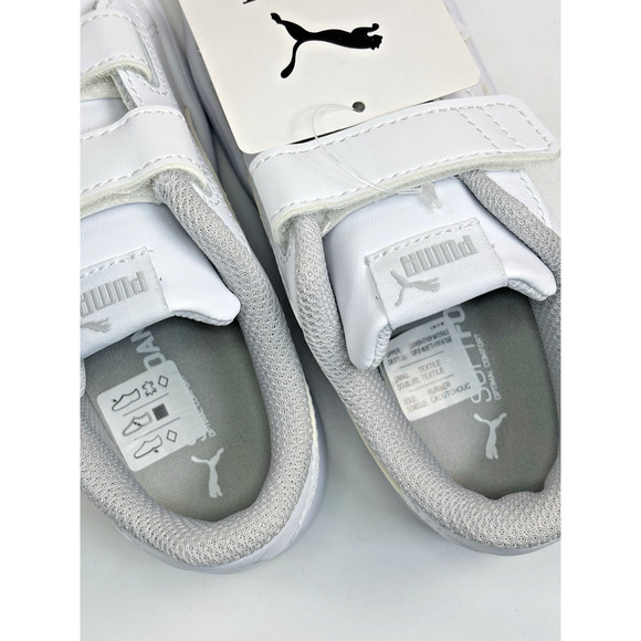 PUMA Unisex Toddler White Color Size 10C - Picture 7 of 13